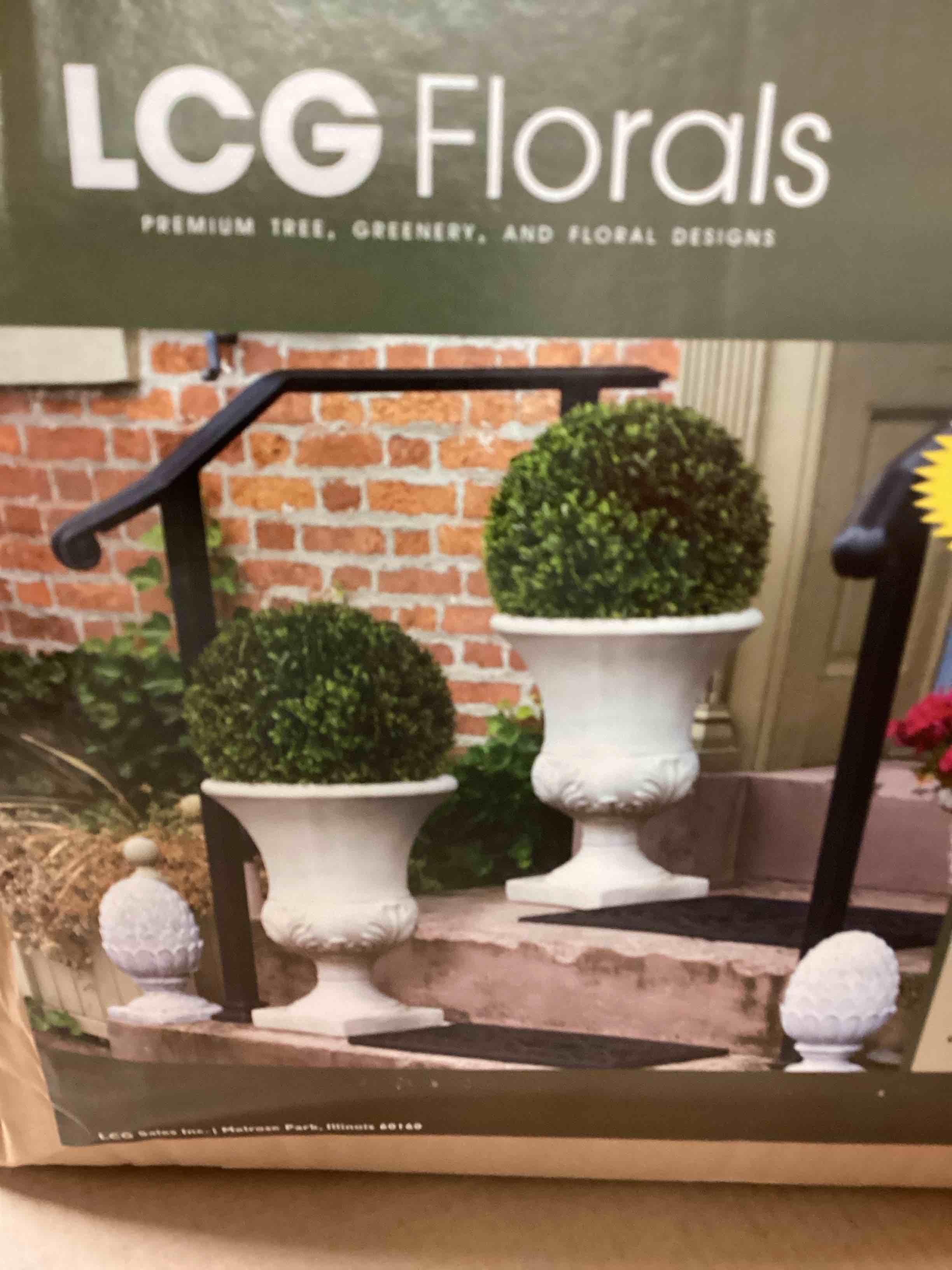 LCG Florals 2-Pack 15" Premium Visitar > Decorative Artificial