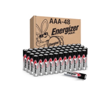 AAA-48 big or small energizer (12 pack)