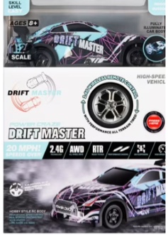 Power Craze Drift Master 1:24 Scale Drift Remote Control Car