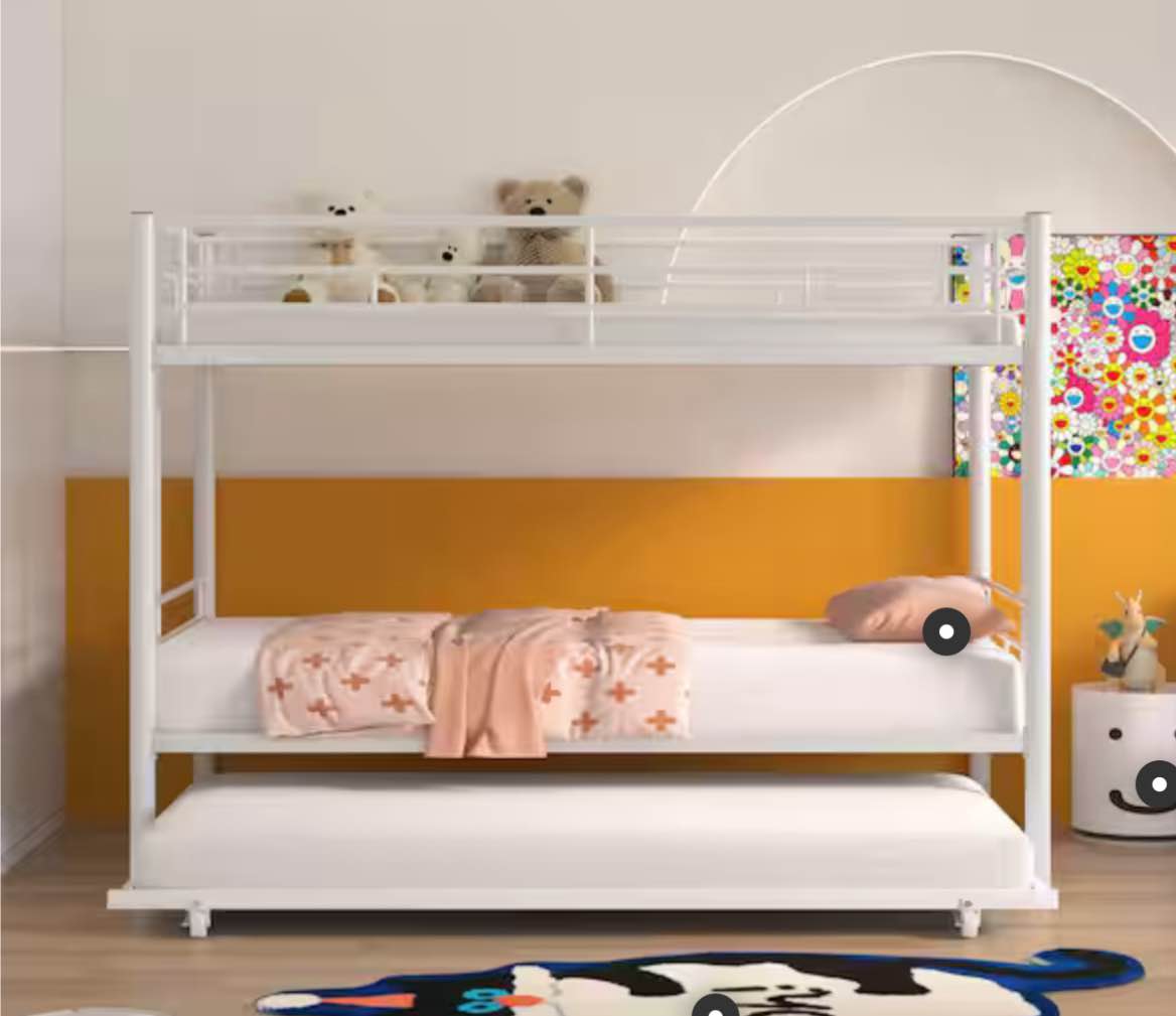 Two boxes to pick up Loft white bed