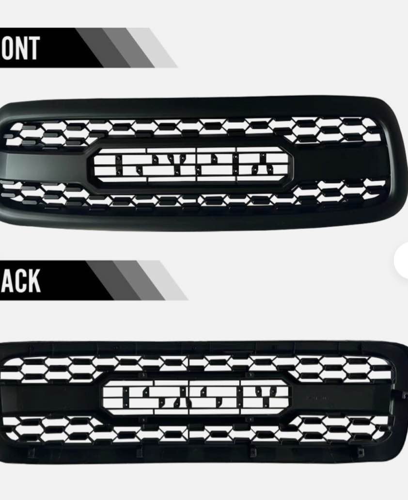 Matte Black Front Bumper Grill Grille Fit For Sequoia( 1 pc)