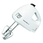 proctor silex easy mix 5-speed white hand mixer 