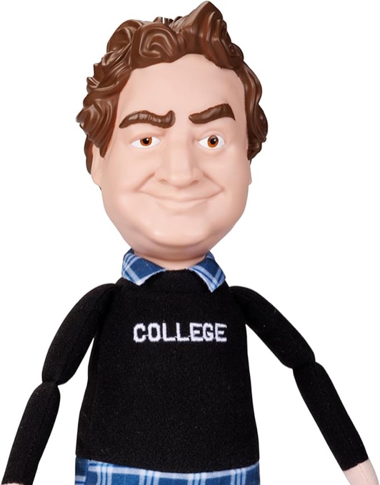 Shelf Talkers 12" Talking Plush Bluto from Animal House Movie, Pull String Toy Collectible Plush
