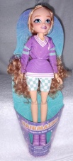 hairmazing fashion forward fashion doll in shorts,11.75 inch fashion doll with accessories, kids toys for ages 3 up