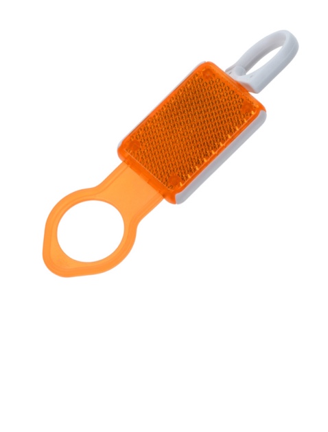 Reflective Bottle Holder with Key Light and Carabiner(100 pieces ) color orange