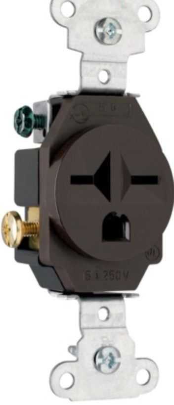 Single Receptacle Back And Side Wired 5651