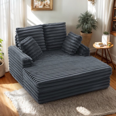 oversized chaise lounge sofa