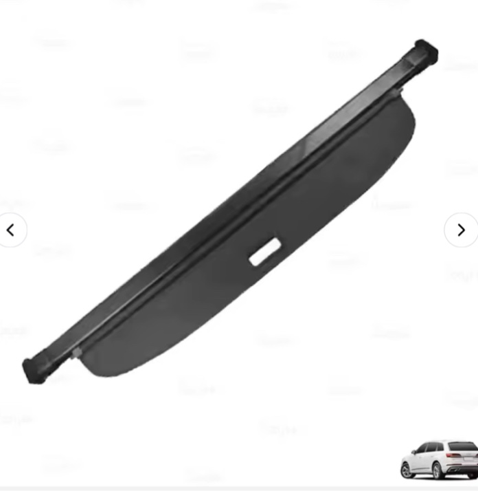 Retractable Rear Parcel Shelf Roller Blind Boot Load Trunk Cargo Cover Interior Accessory for Audi Cargo Cover Q7 2010-2015 Part