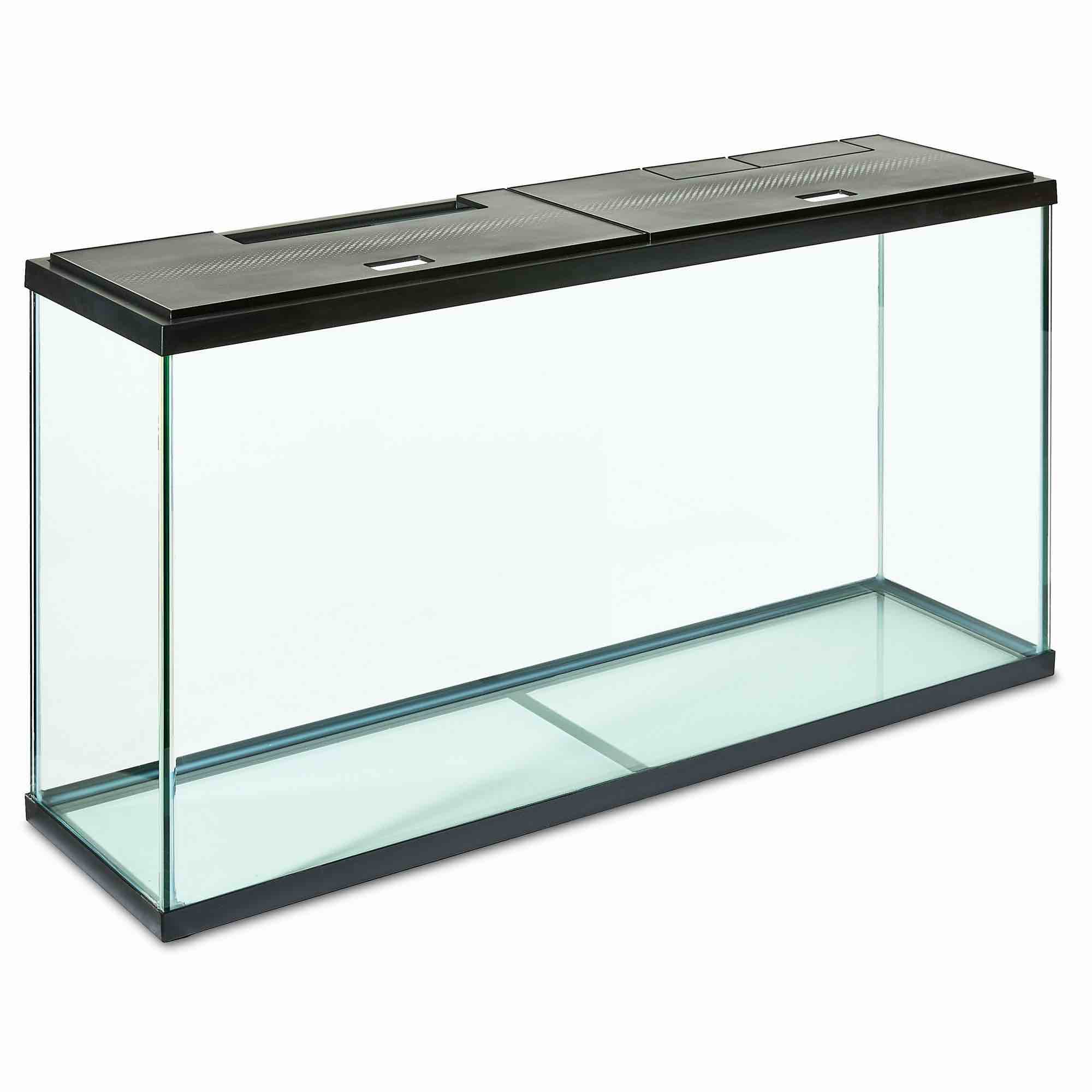 55 gallon glass aquarium starter kit (broken)