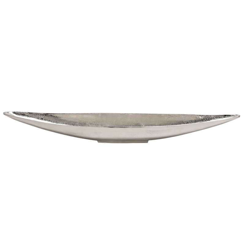 Deontrae metal aluminum decorative bowl with modern textured (image similar )