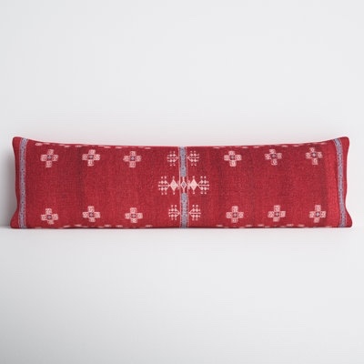 ise rectangular wool pillow