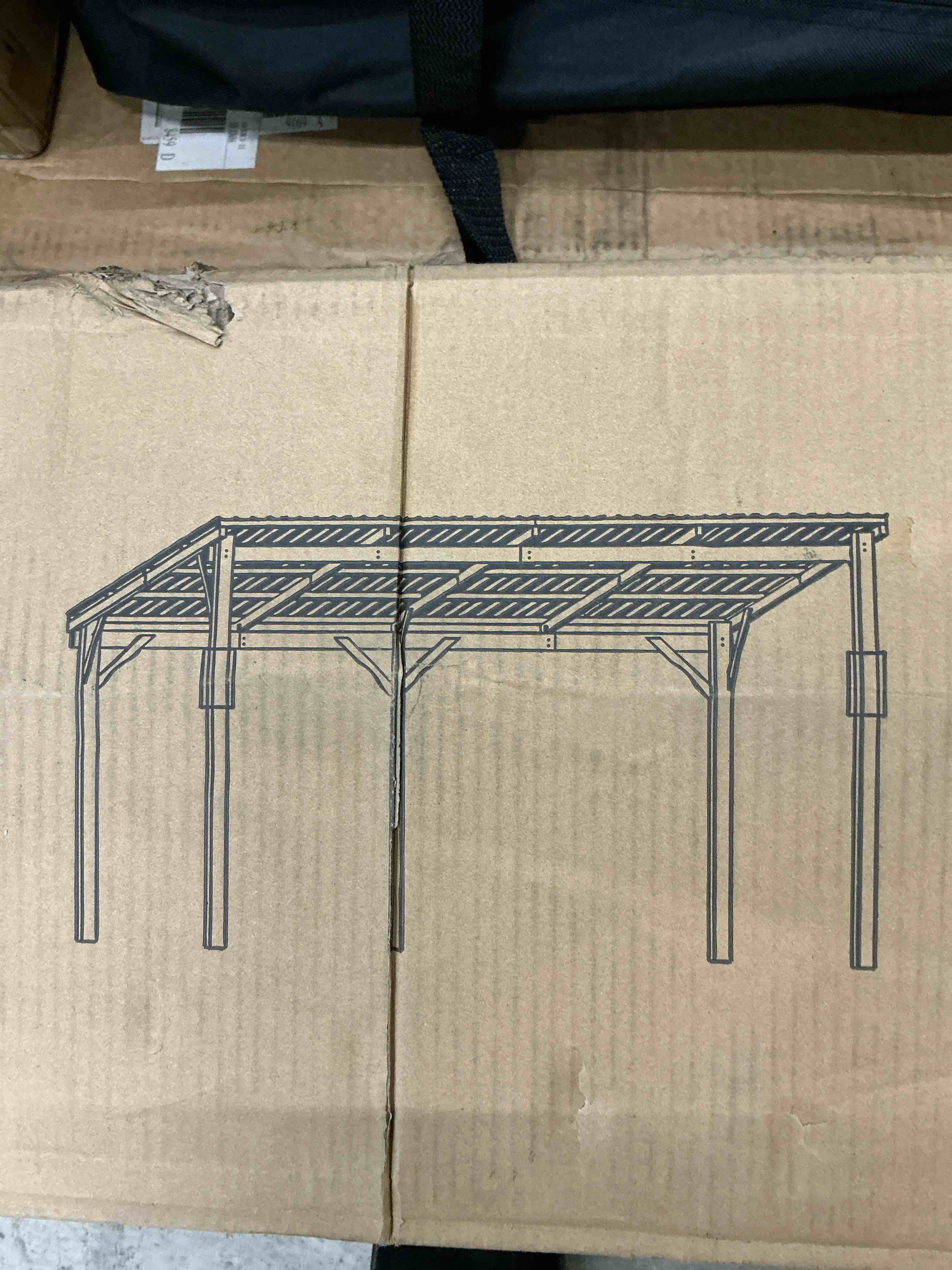 Wood for galley natural color (1 box to pick up)