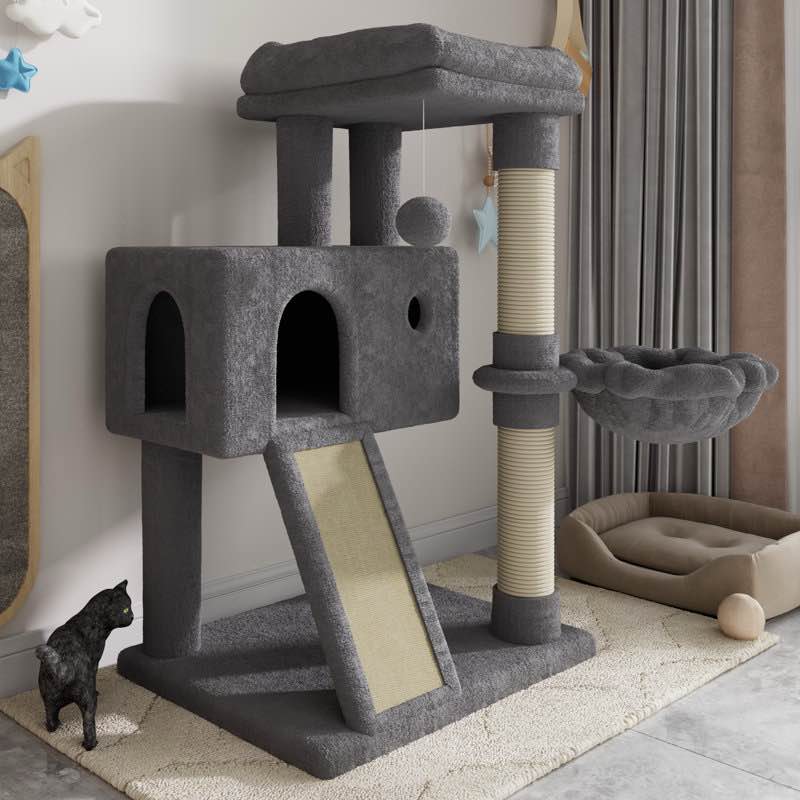 Gateshead 35.8 h cat tree condos and scratching posts including 