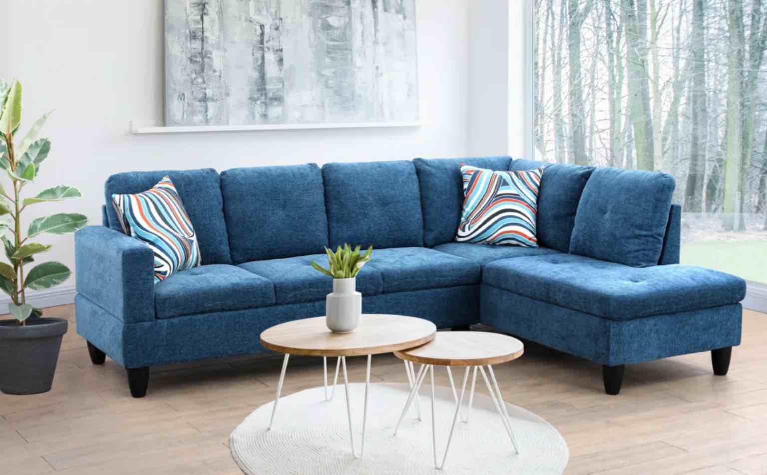 Cassie 97 wide sofa & chaise( incomplete) 1 box to pick up