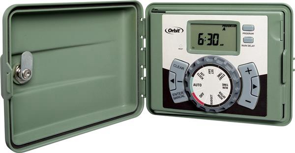  Easy-Set Logic® Indoor/Outdoor Sprinkler Timer/Controller( pick up in the cage)