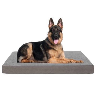 Orthopedic memory foam dog bed cooling dog beds waterproof pet