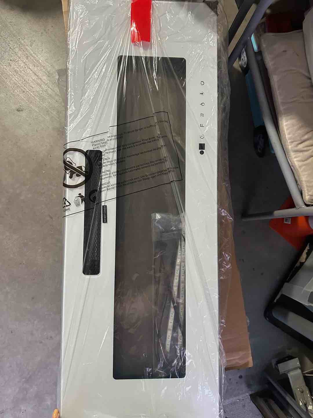 80 inches white highgloss fireplace tv stand for fireplace