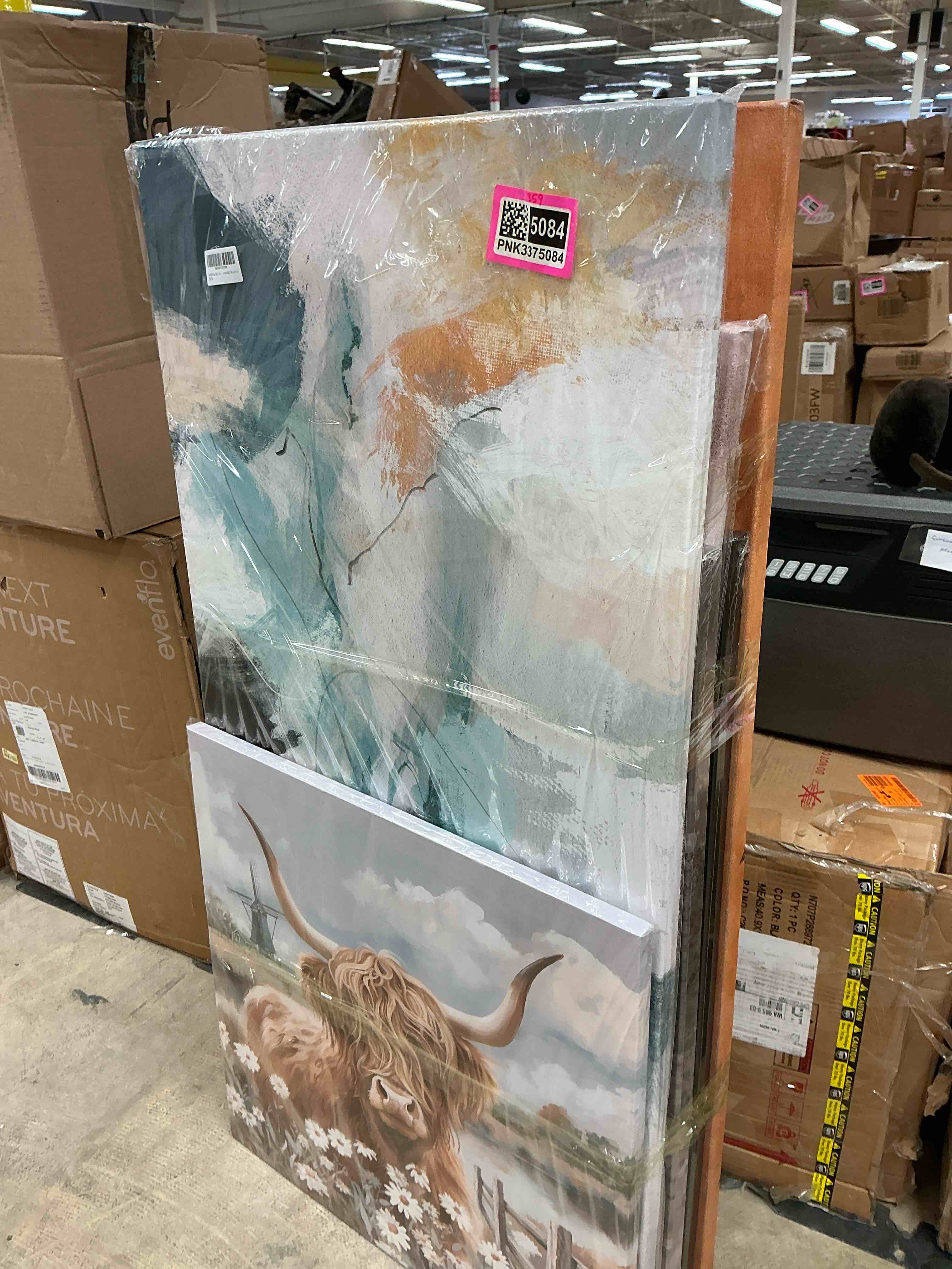 Assorted wall art pictures