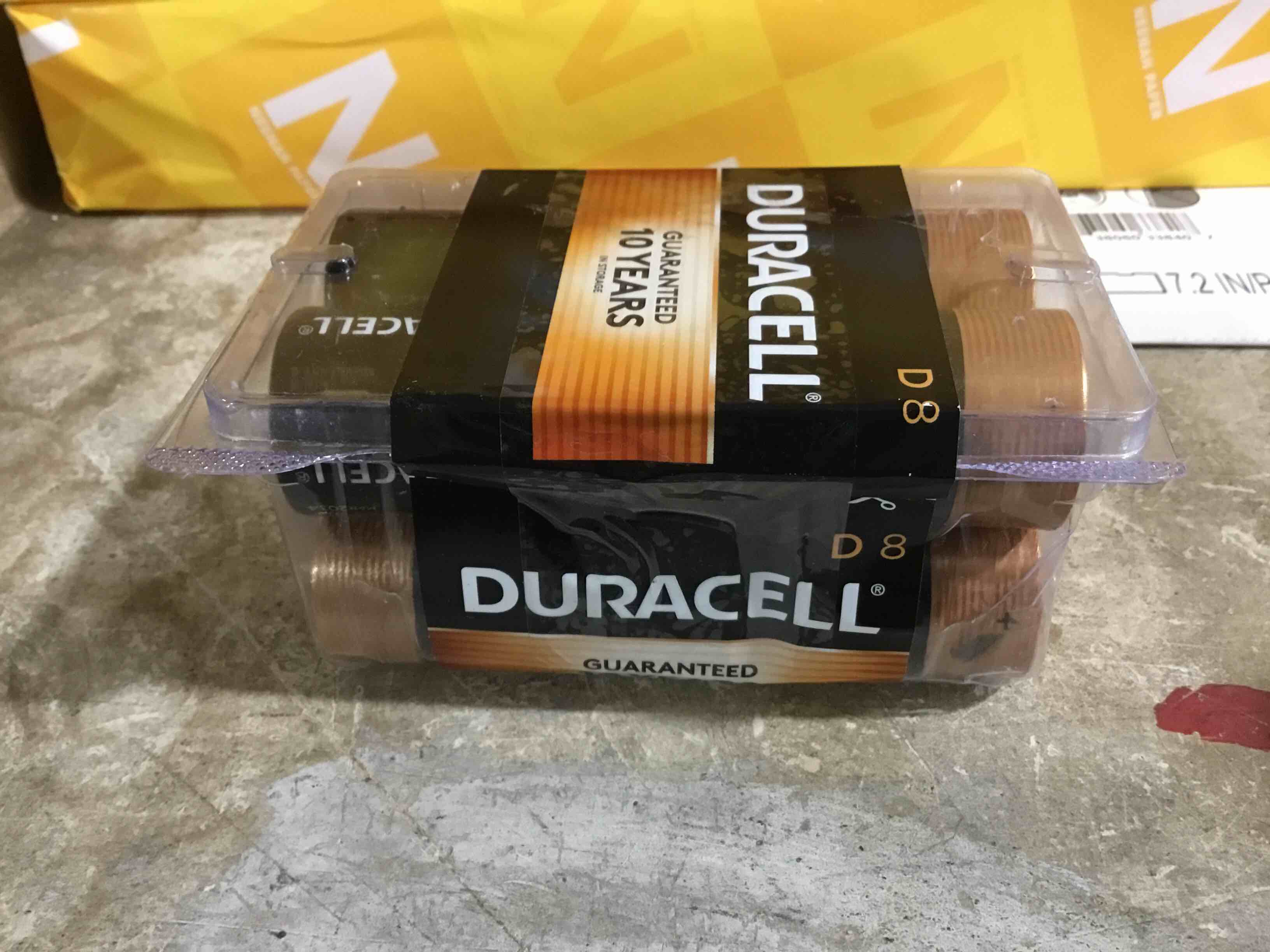 Duracell Coppertop Alkaline D Batteries  8 Count