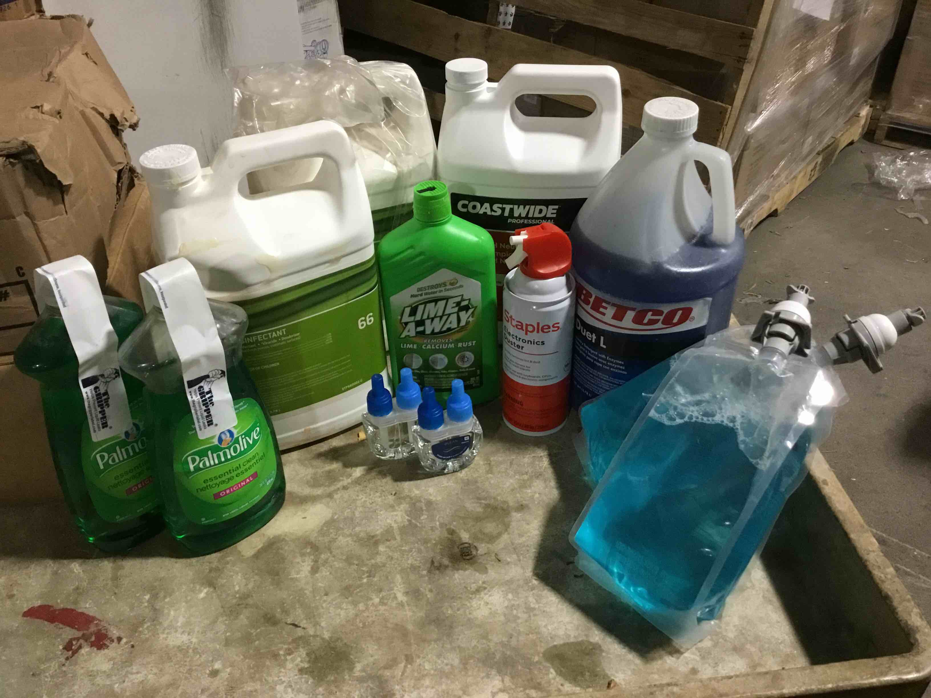 Various Cleaning Supplies 