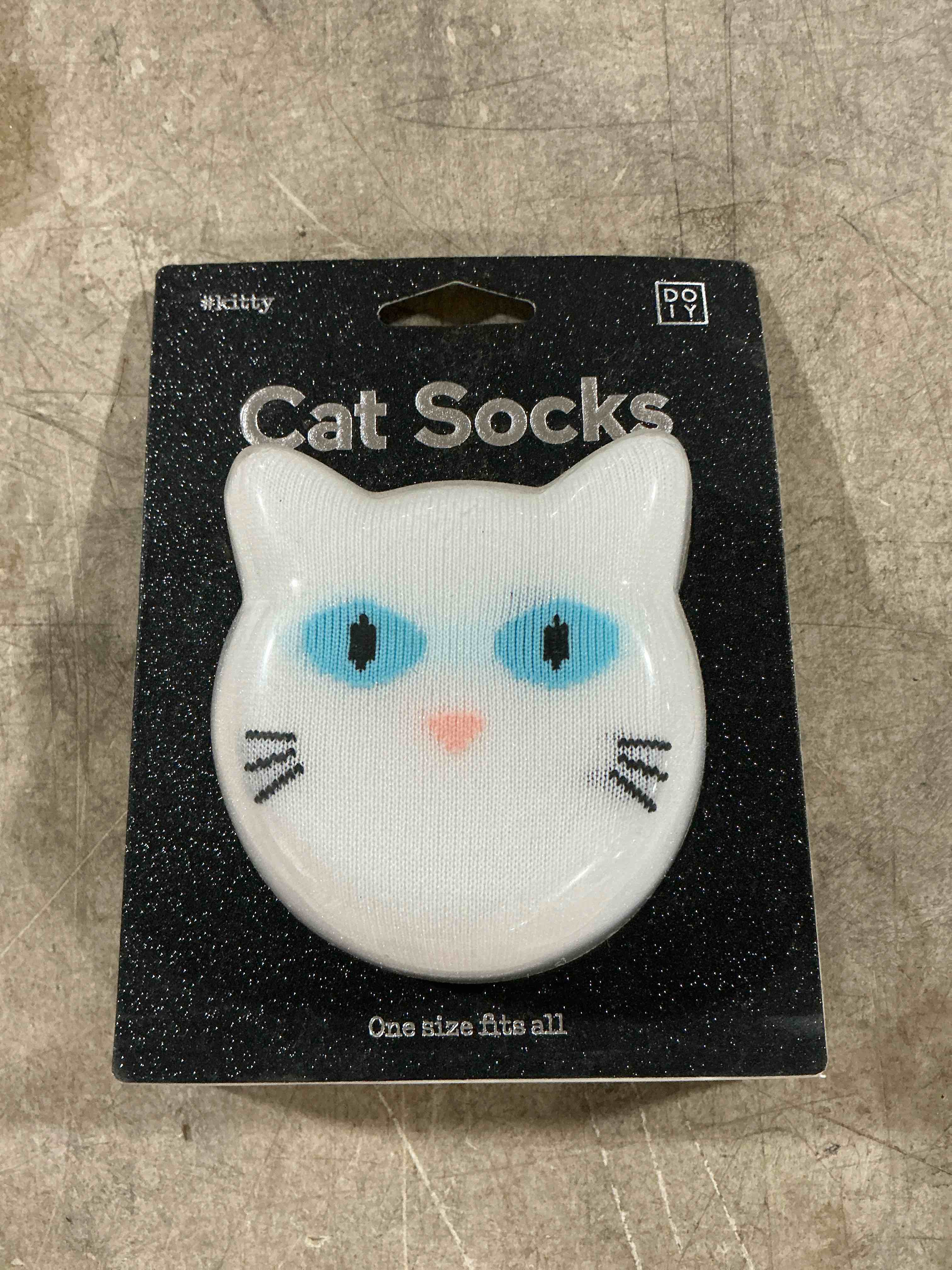 DOIY Cat Socks, One Size Fits All
