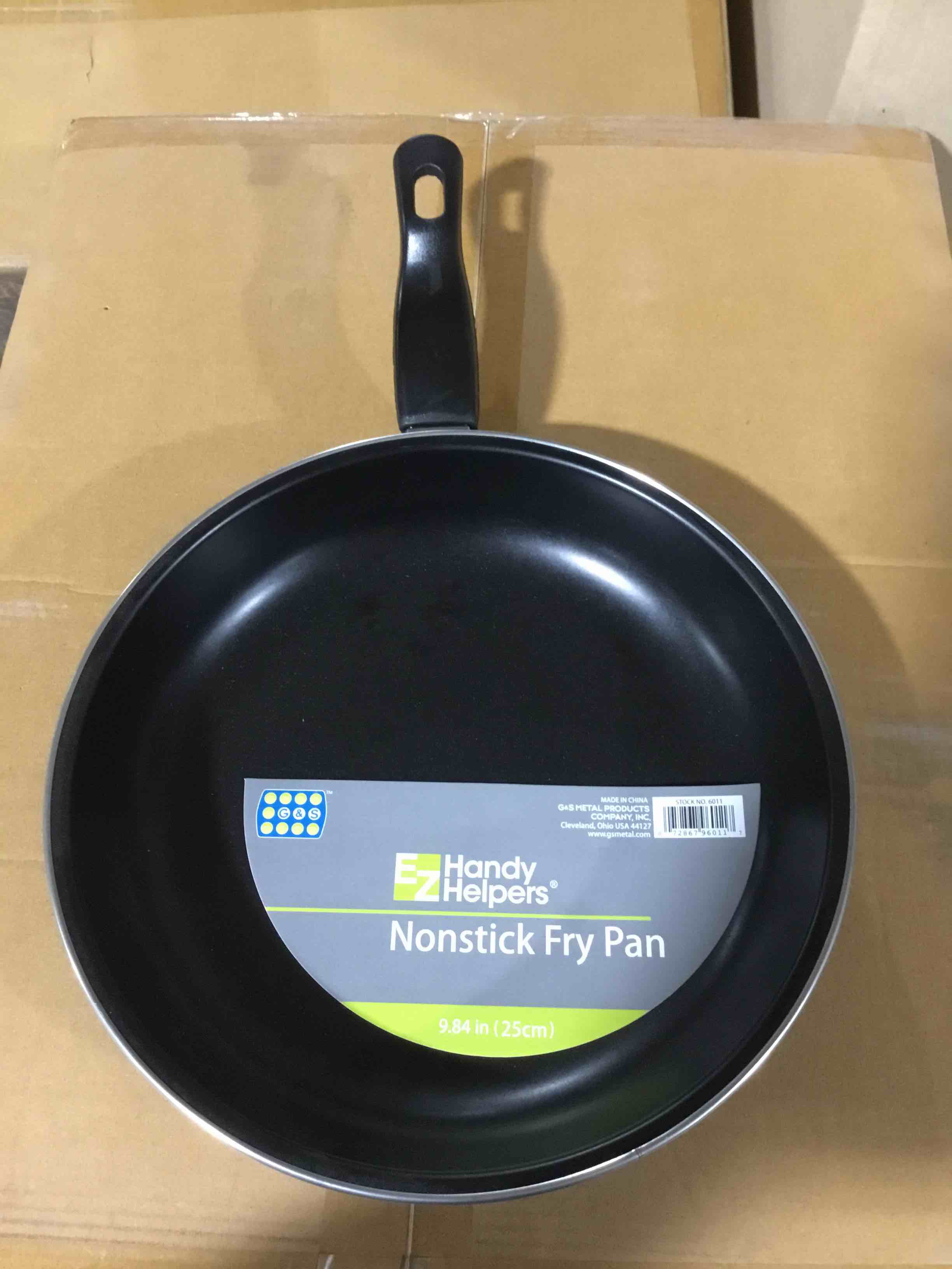 EZ Handy Helpers Nonstick Fry Pan, 9.84 in