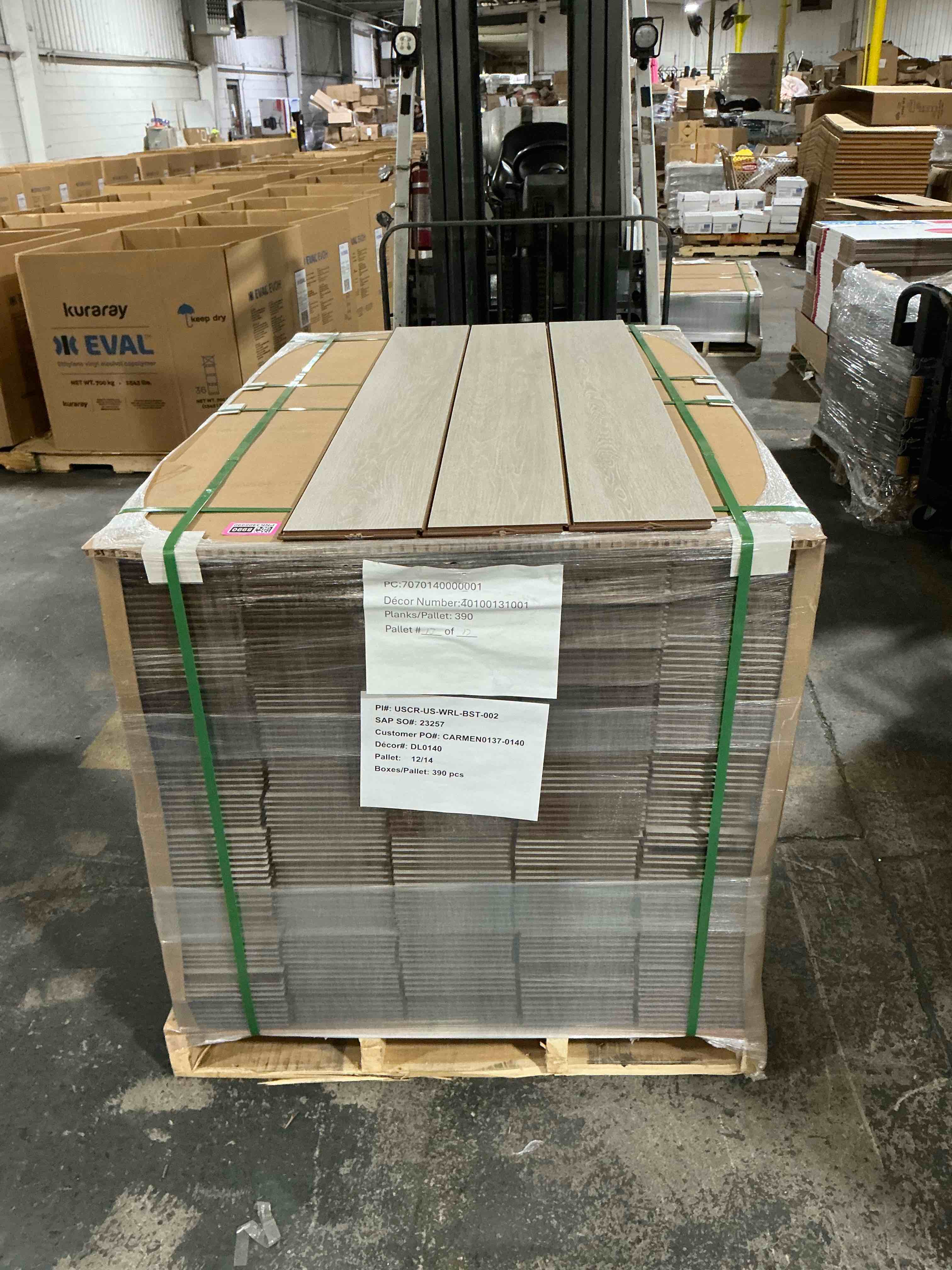 1228.91 12 mm laminate flooring with attached pad 7.5625 inches wide by 60 inches long your bid per sq ft