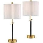 Target Threshold twin  lamps with Gold Bases