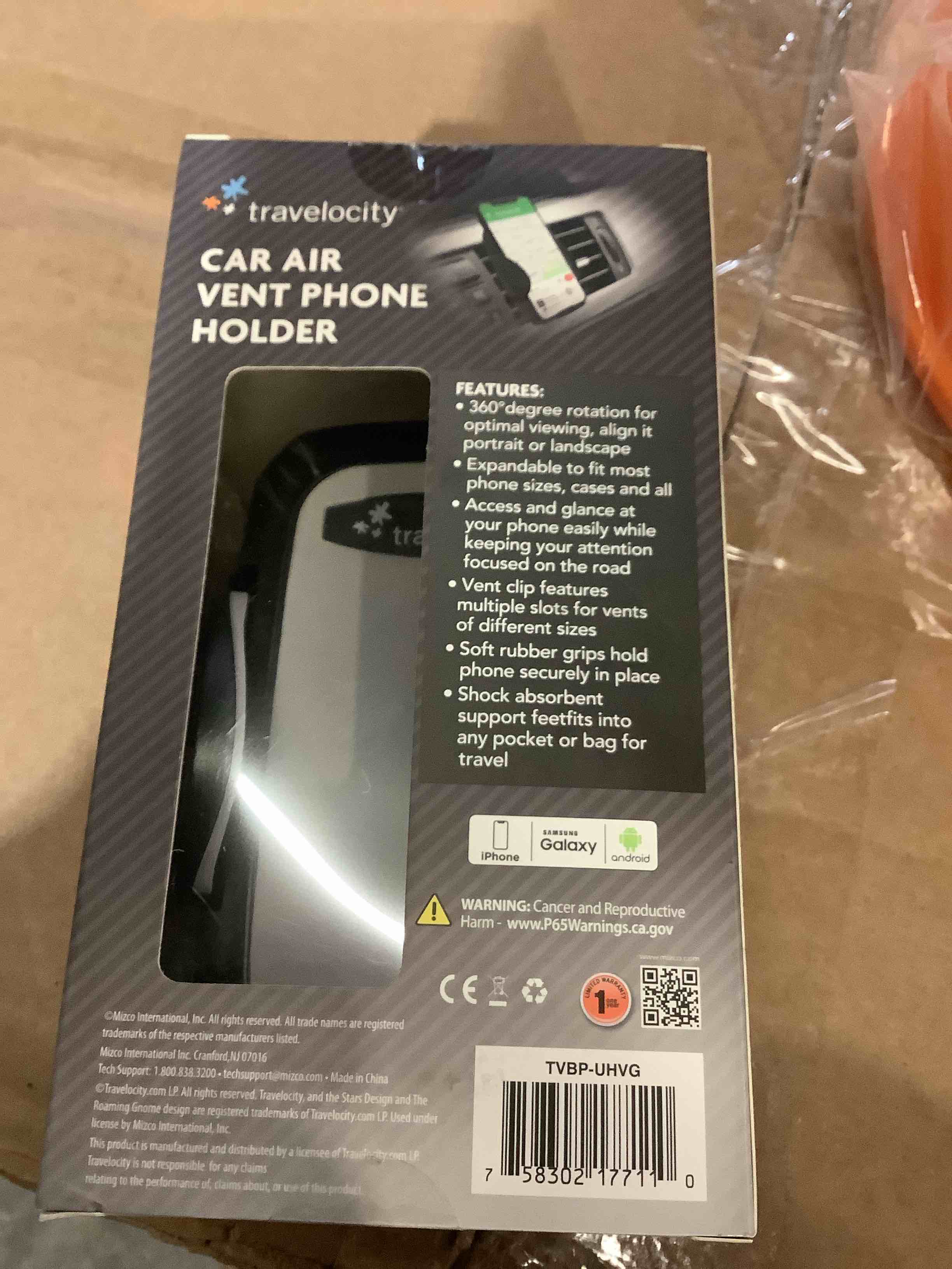 Travelocity Platinum series car air vent phone holder