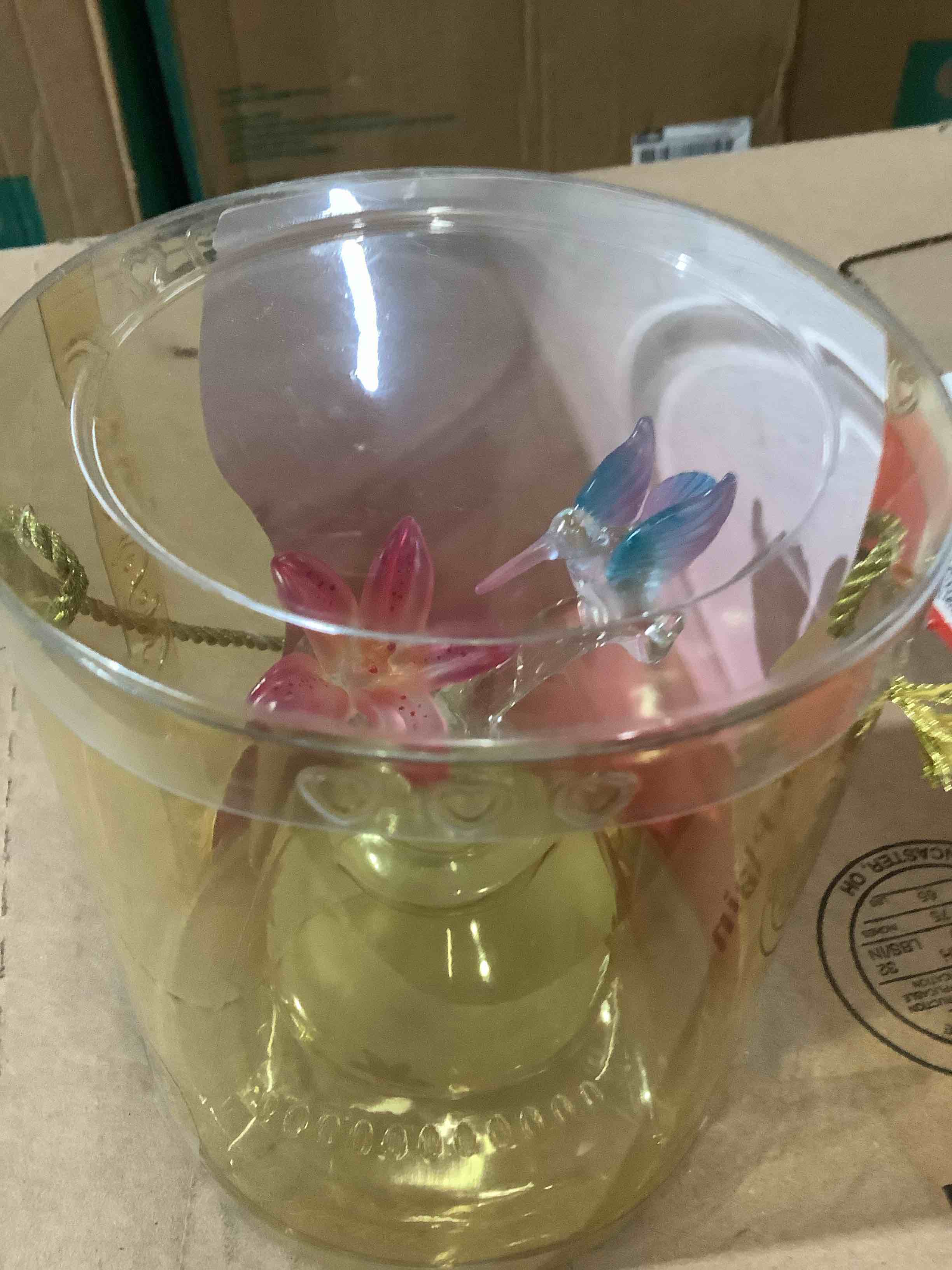 hence sculptured, fragrance, gold plated figurine