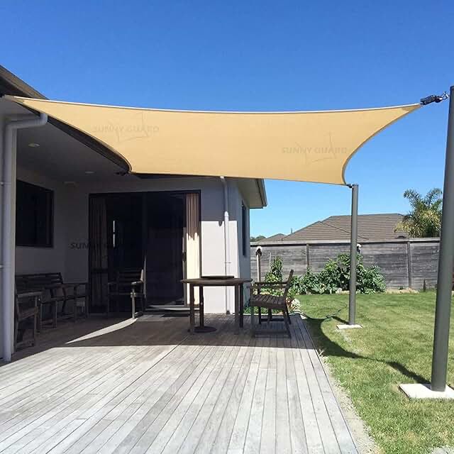 Sunny Guard Patio sun shade sail