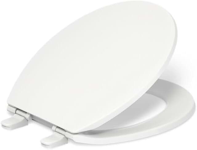 Aquasource White Round Slow Close Toilet Seat Hy-pp05