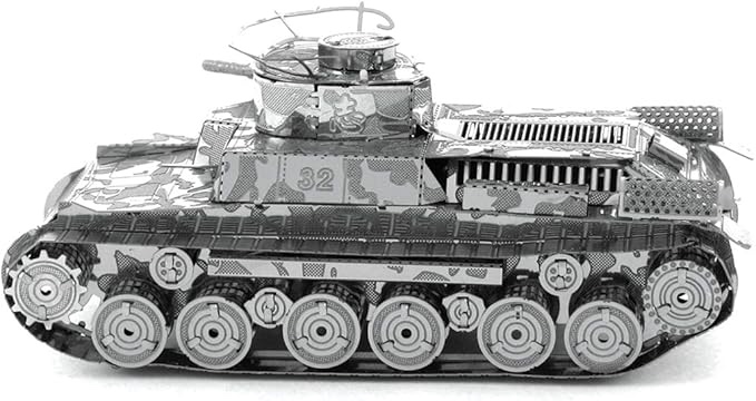 IRON STAR 3D METAL MODEL KITS, CREATE YOUR OWN MASTERPIECE, CHURCHILL TANK, 1:100