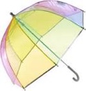 totes Kids Clear Bubble Umbrella with Easy Grip Handle