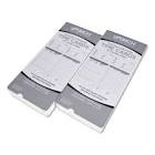 Time Clock Cards For Upunch Hn2000/Hn4000/Hn4600  Two Sides  7.5 X 3.5  100/Pack