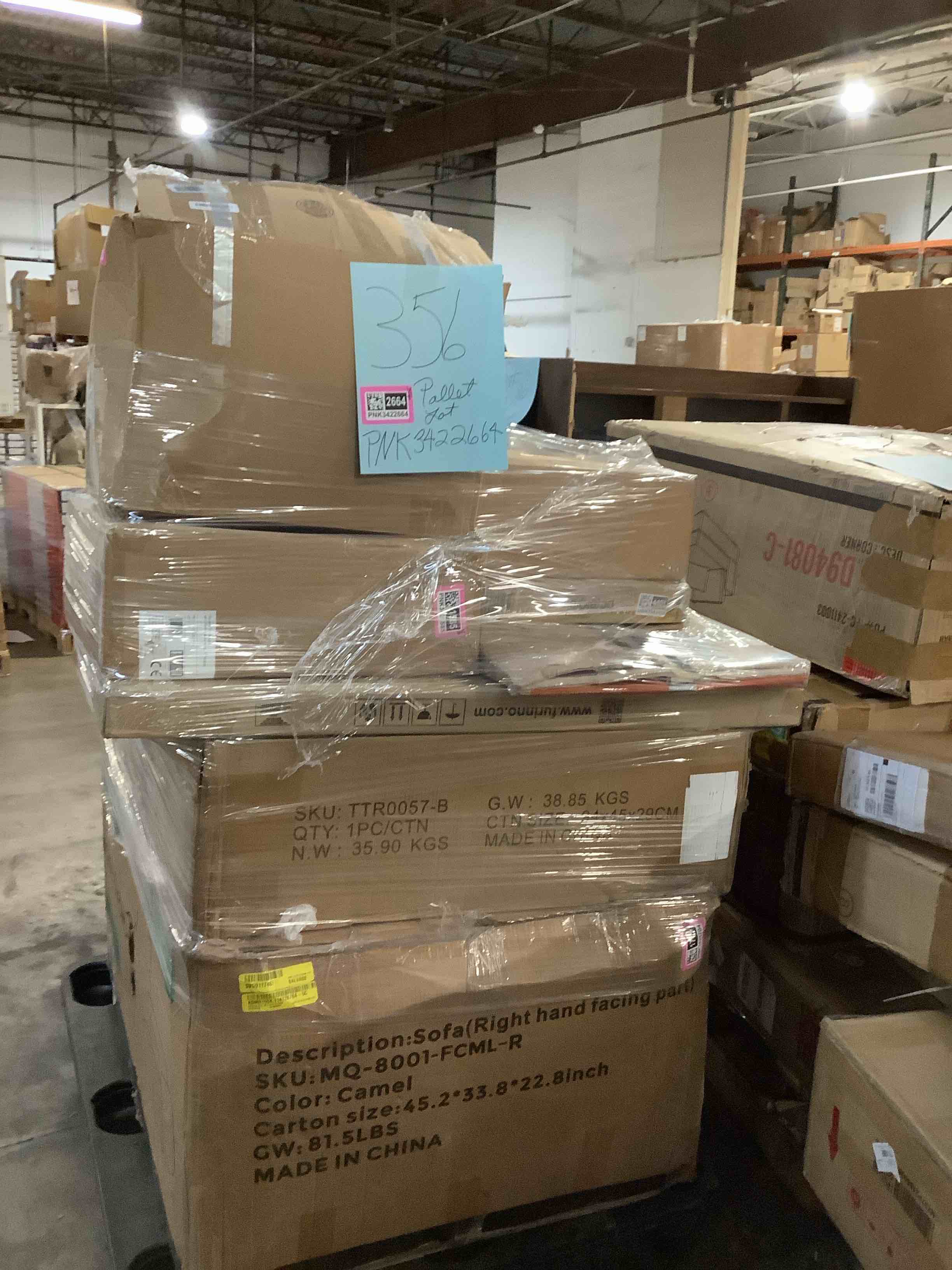 Pallet Lot of Assorted Items