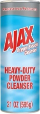 Ajax Oxygen Bleach Powder Cleanser 21 Ounce Can, some leakage