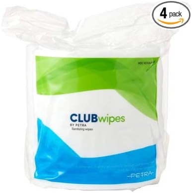 CLUB WIPES SANITIZING WIPES FOR HANDS, 1500 ct