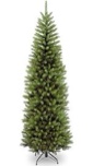 National Tree Company Artificial Slim Christmas Tree, Green, Kingswood Fir, Includes Stand, 7 Feet
