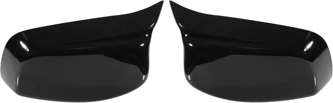 Pair of car exterior rearview mirror cover cap replacement