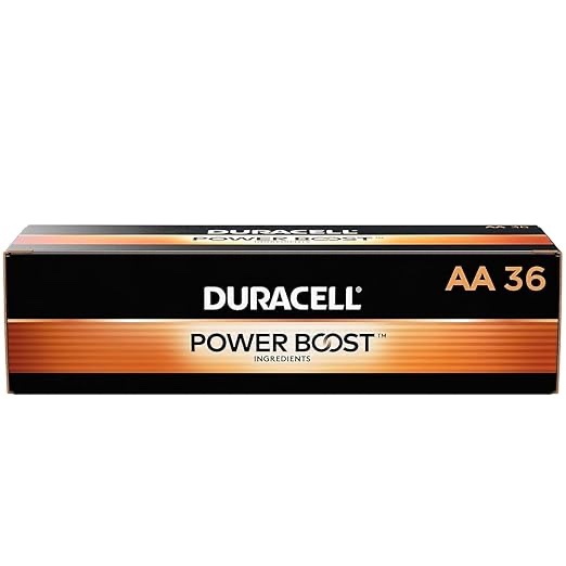 Duracell power boost AA 36 count