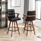 Lorant Swivel Stool, set of 2
