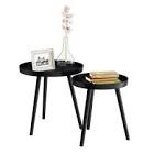 Kitchen nesting tables 72 round end tables for living room