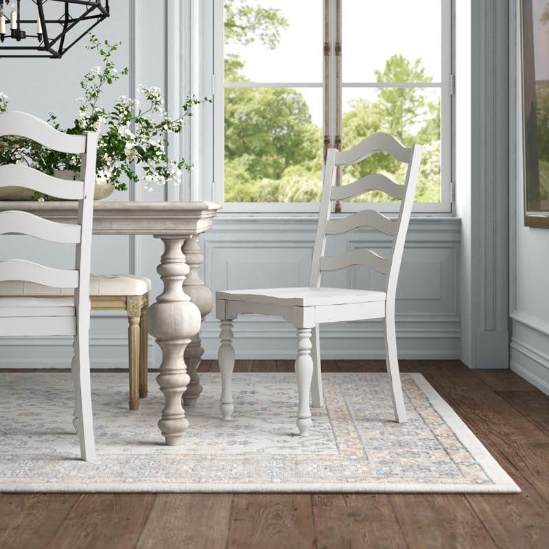 Colchester Ladder back dining chair, set up two