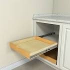 Daiona solid wood pull out drawer box 21 inch deep cabinet organizer