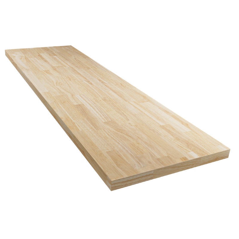 Bartlum Sturdy Solid Hevea Wood Block Counter Top for Workbenches, 4’ x 30” x 1.5”