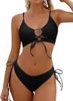 Black Sexy String Bikini, Large