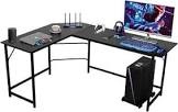 Black L Shaped Desk, L Desk zzz-17bk