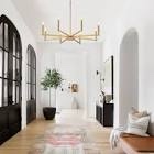 Sedrick 8 Gold light, dimmable, classic traditional chandelier