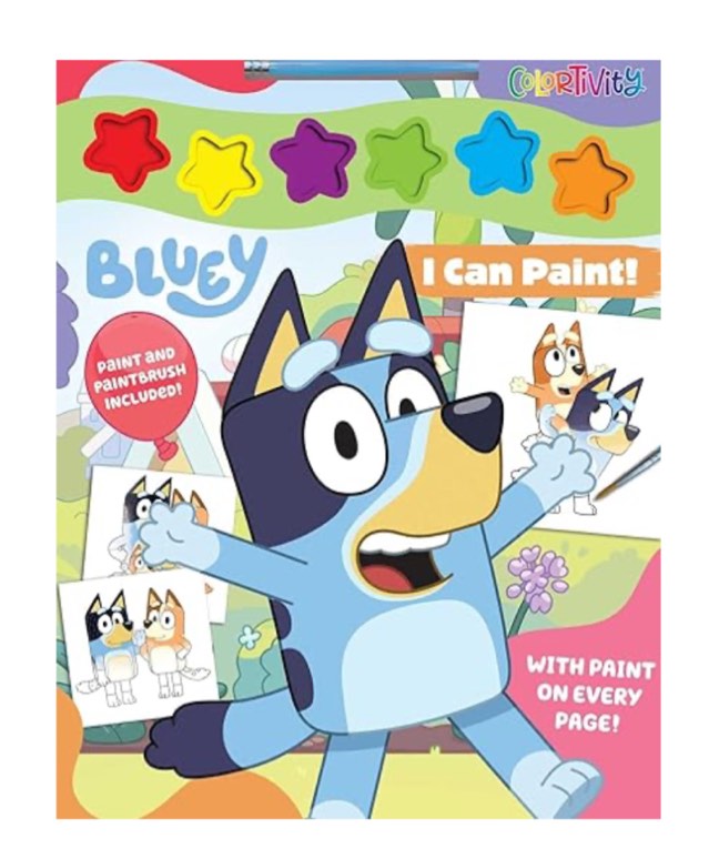 Bluey Colortivity: I Can Paint!